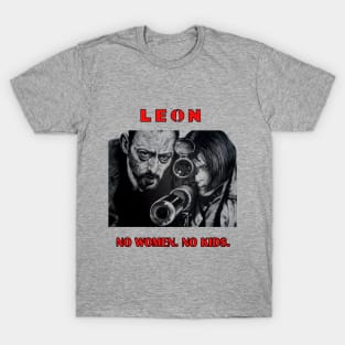 Leon Movie No Women No Kids Retro T-Shirt